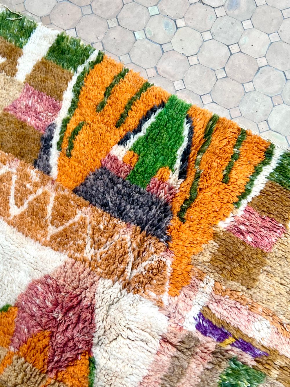 Reserved Katriina : Moroccan Saghira Rug 235x170cm