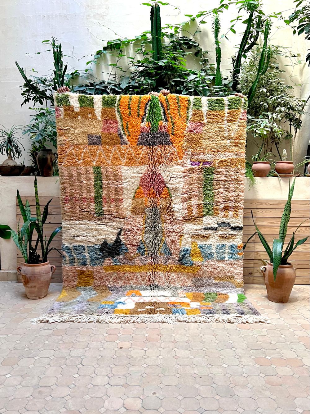 Reserved Katriina : Moroccan Saghira Rug 235x170cm