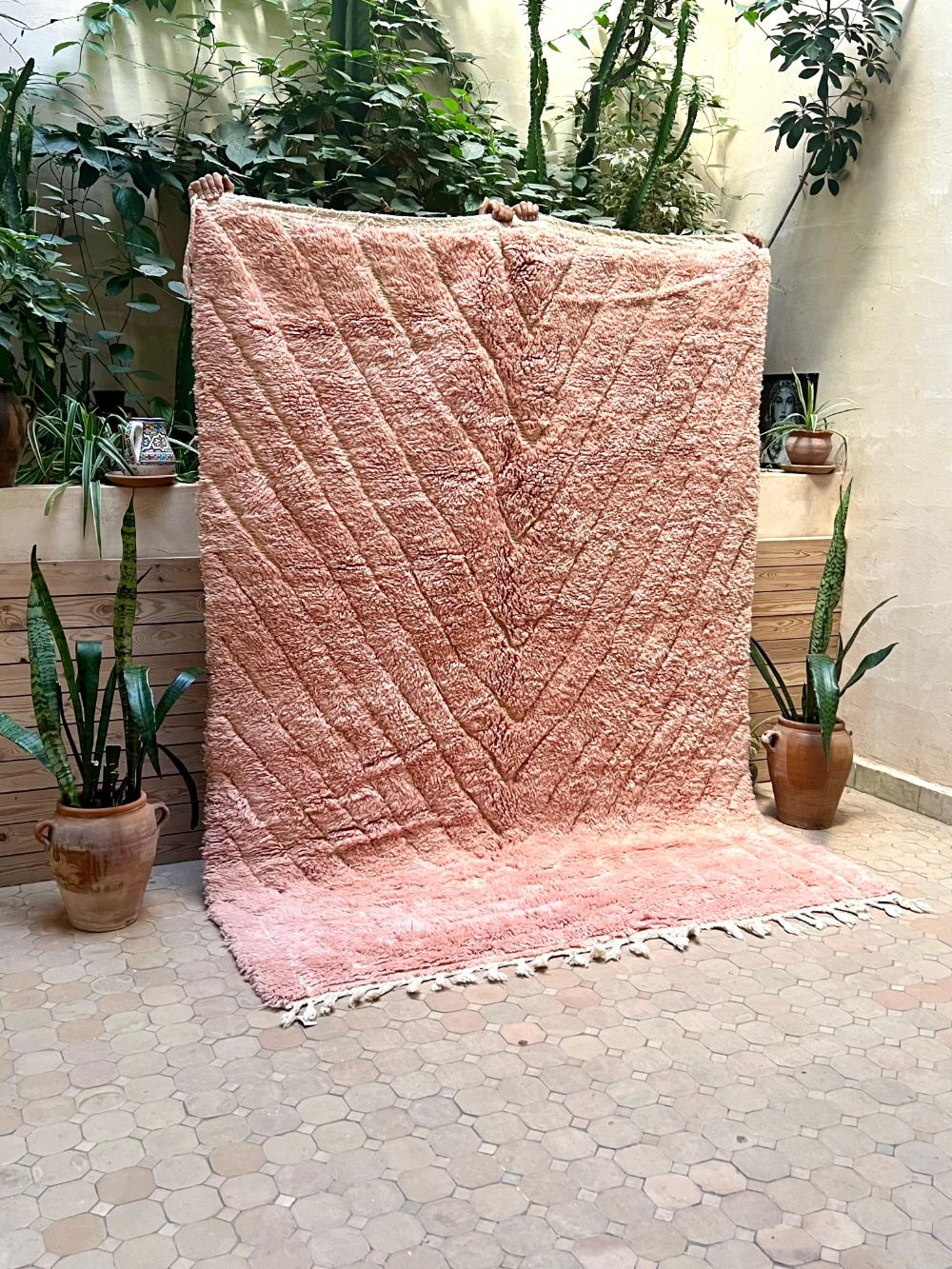 Moroccan Hattara Rug 245x175cm