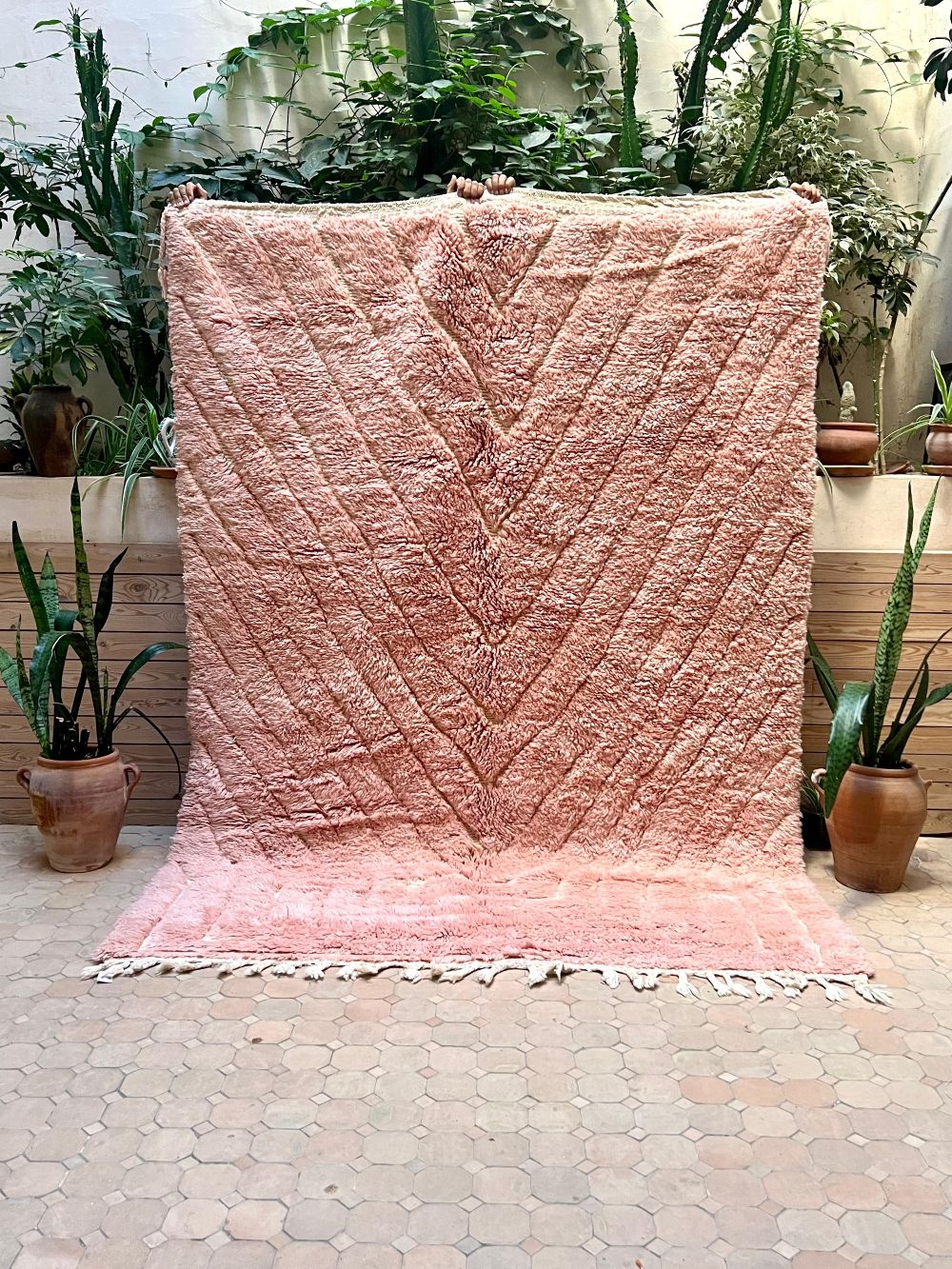 Moroccan Hattara Rug 245x175cm