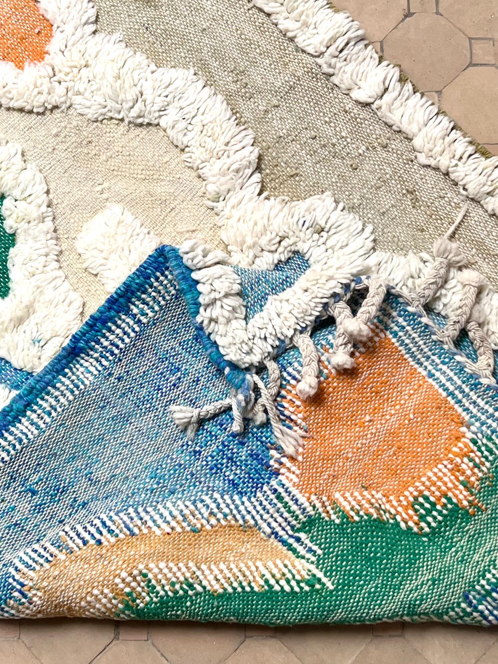 Moroccan Flatweave Rug 145x95cm