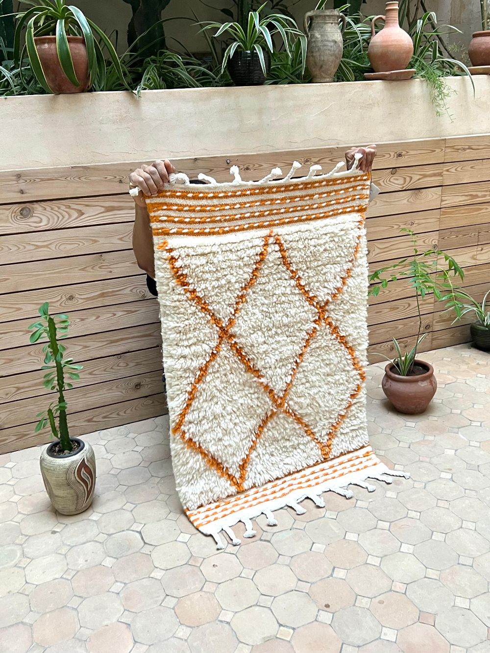 Moroccan Azilal Rug 100x65cm