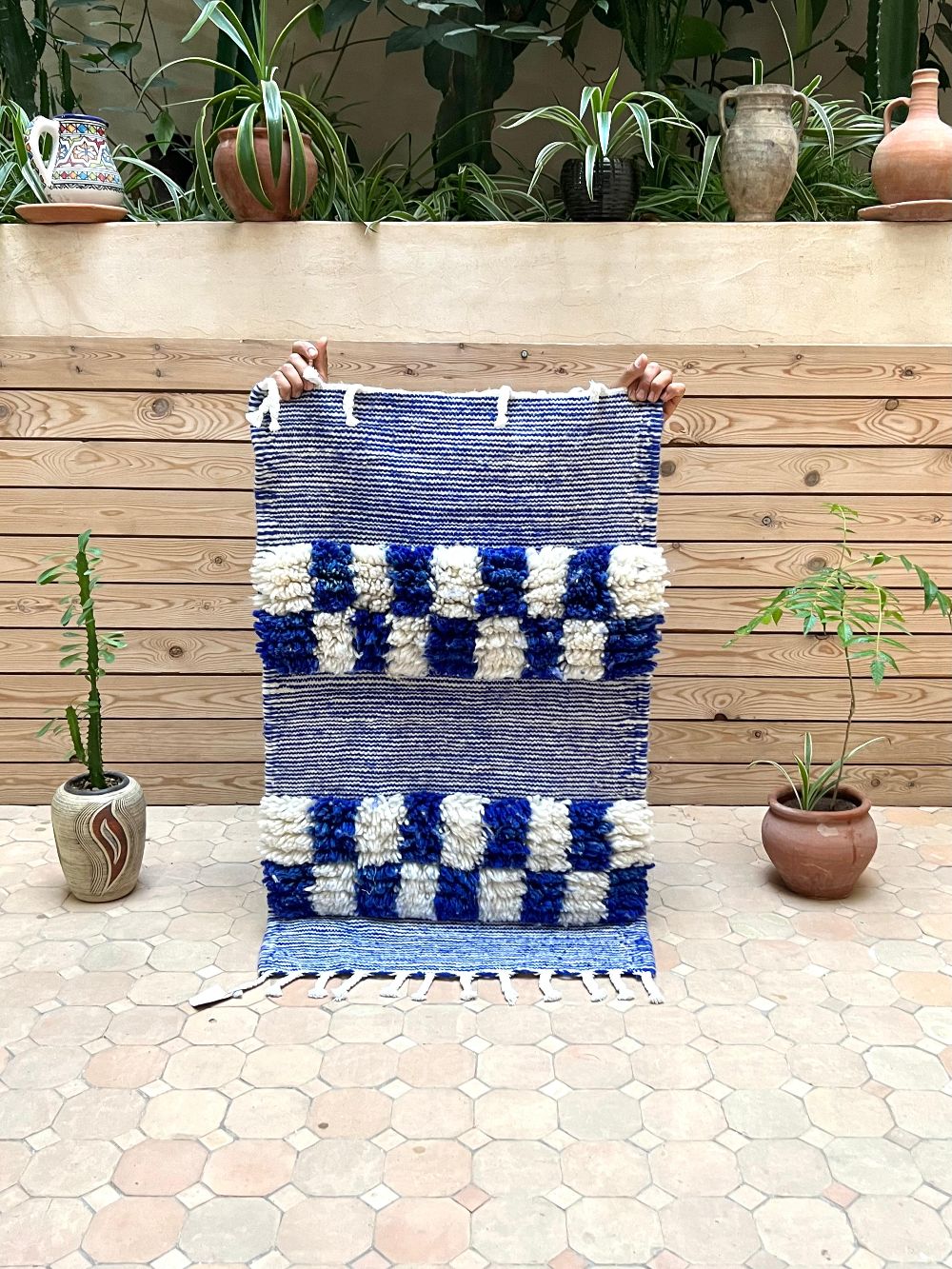 Moroccan Azilal Rug 100x65cm