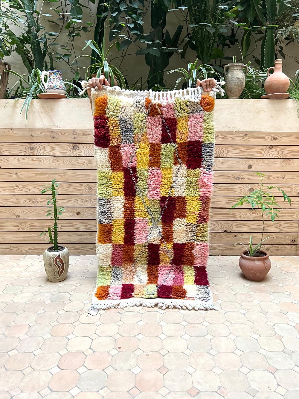 Moroccan Azilal Rug 125x65cm