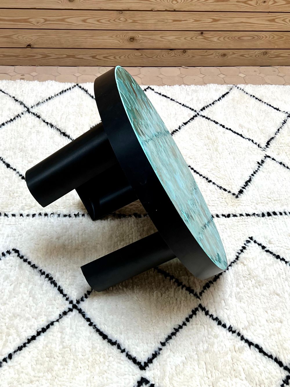 Zellige Round Coffee Table 60cm