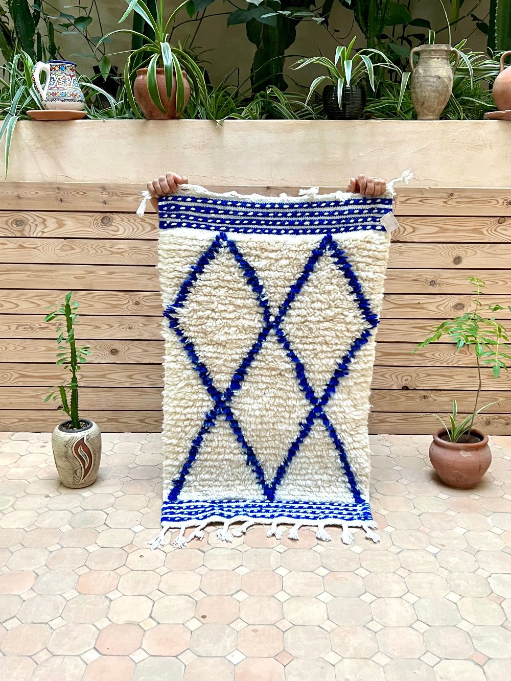 Moroccan Azilal Rug 105x60cm