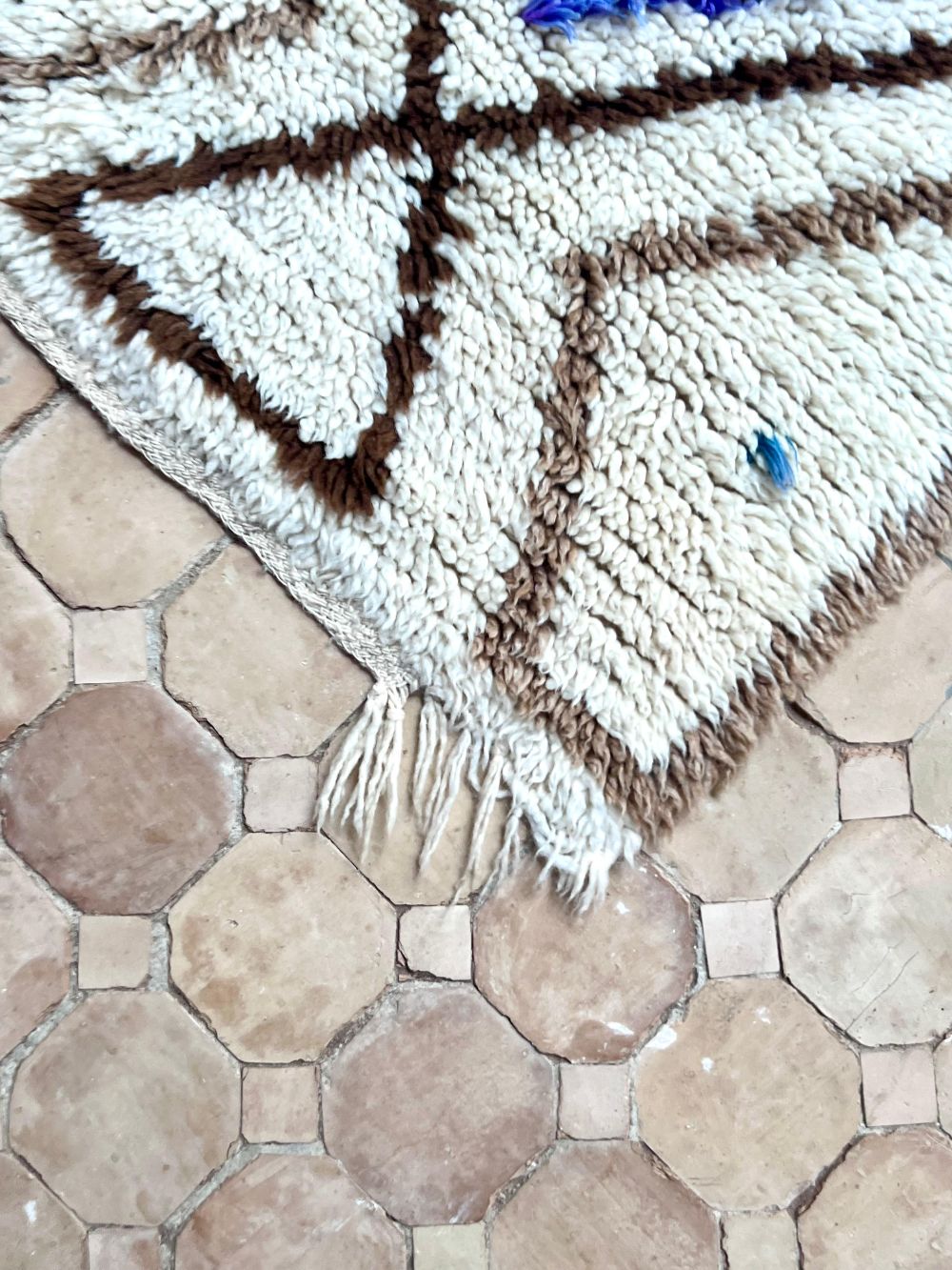 Moroccan Vintage Azilal Runner Rug 240x100cm