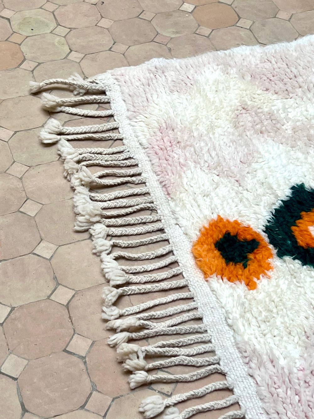 Moroccan Vintage Azilal Runner Rug 415x115cm