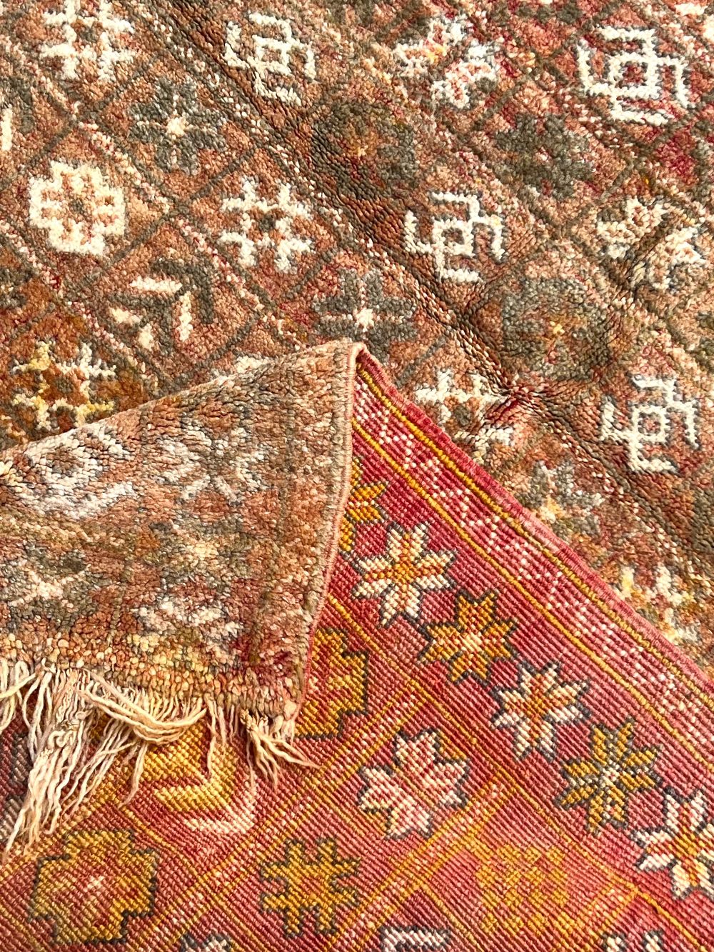 Moroccan Vintage Boujaad Rug 200x125cm