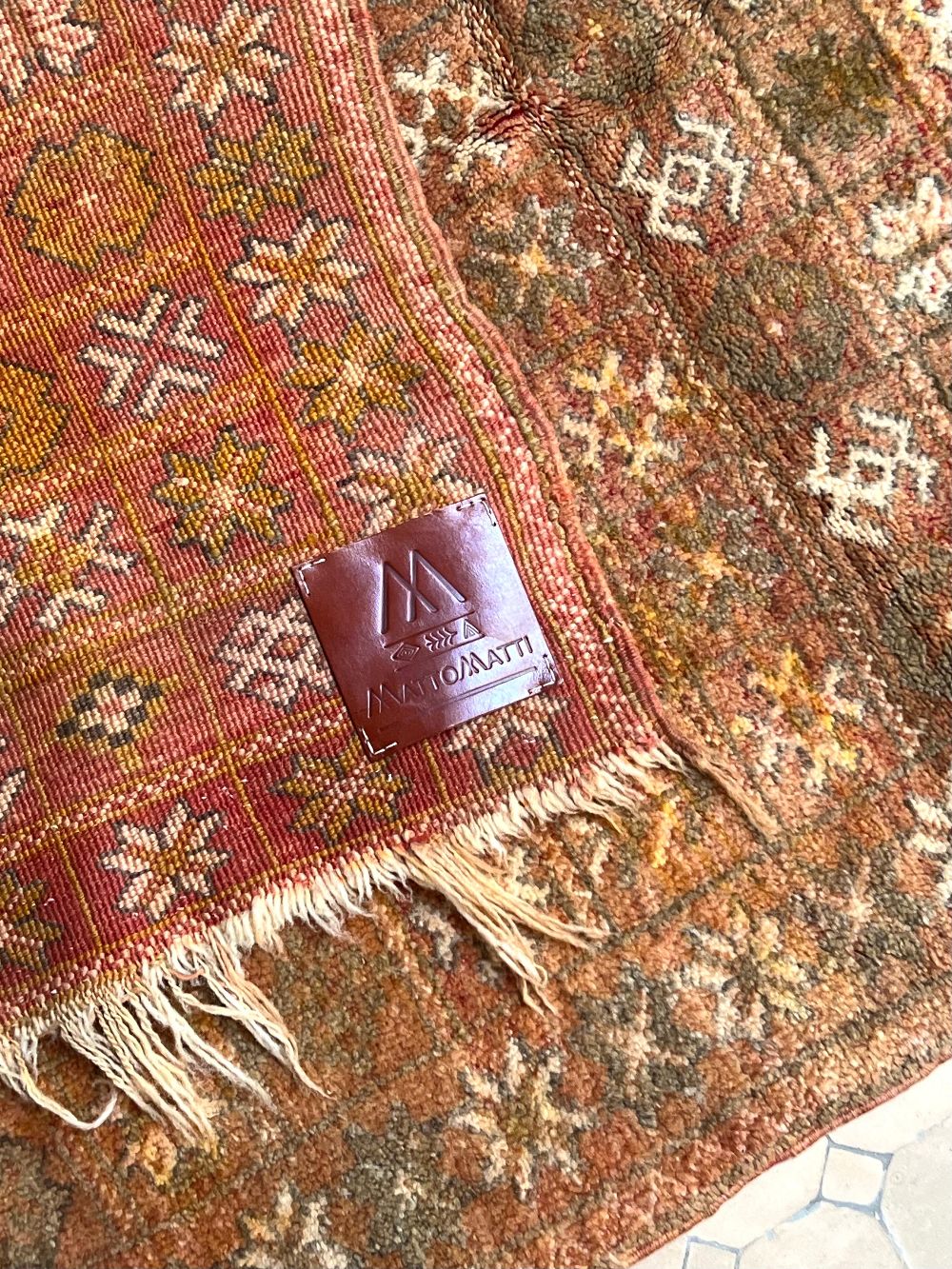 Moroccan Vintage Boujaad Rug 200x125cm