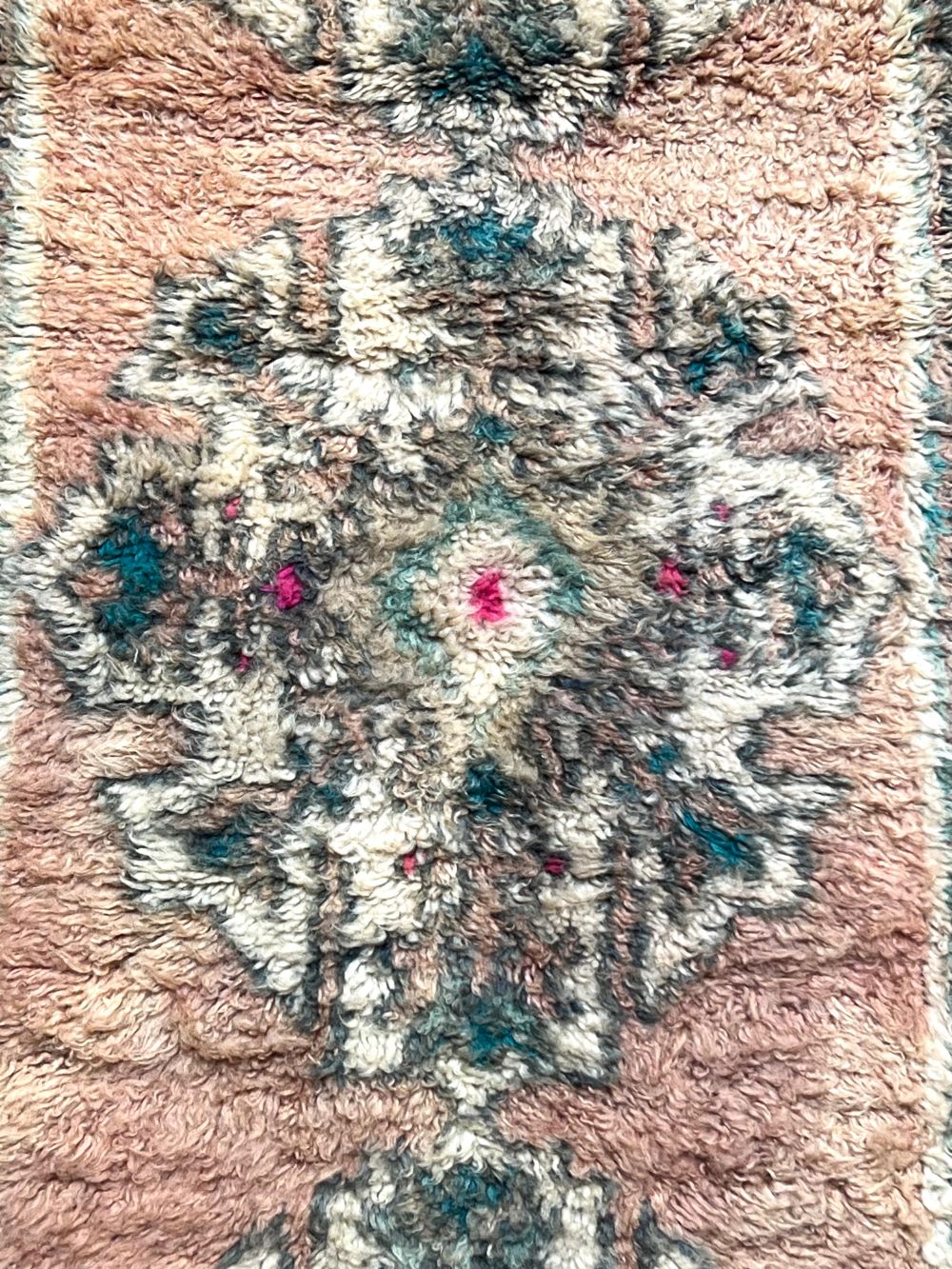 Moroccan Vintage Boujaad runner Rug 245x100cm