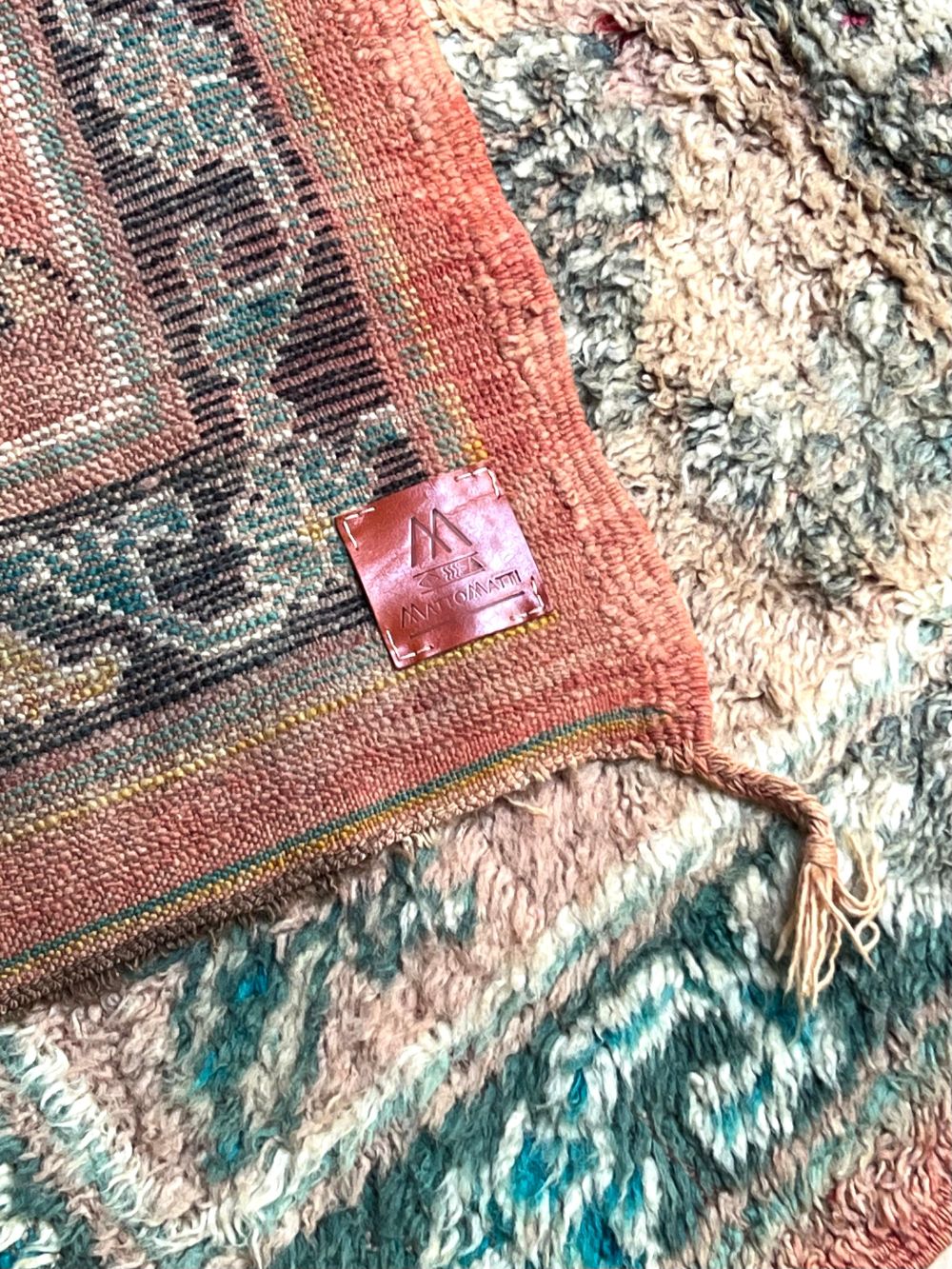 Moroccan Vintage Boujaad runner Rug 245x100cm