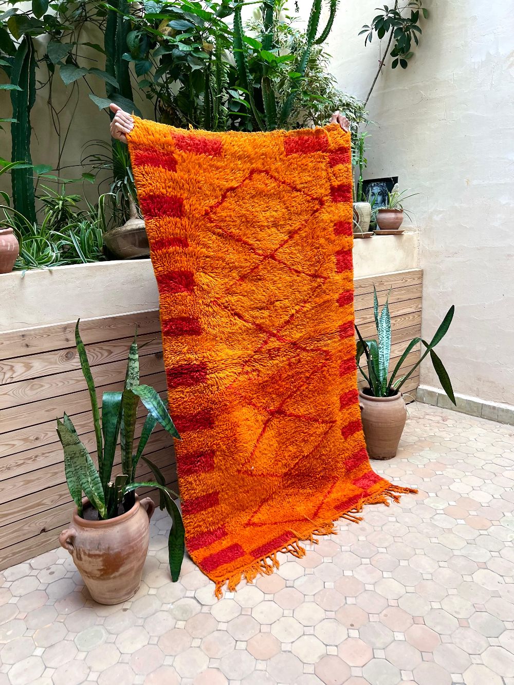 Moroccan Vintage Boujaad Rug 175x110cm