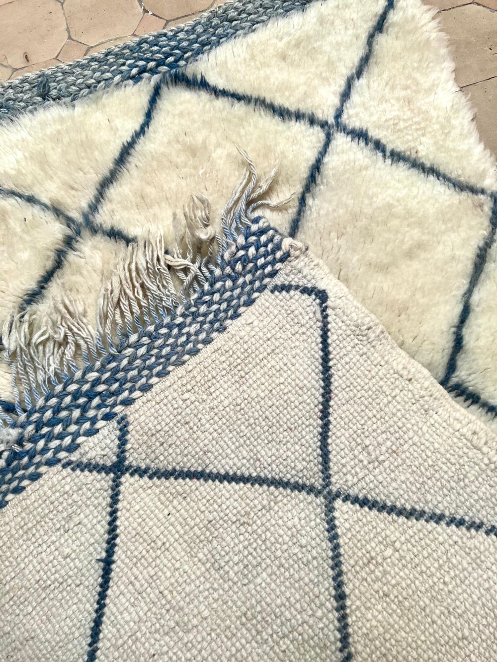 Marokkolainen Mrirt matto 140x60cm