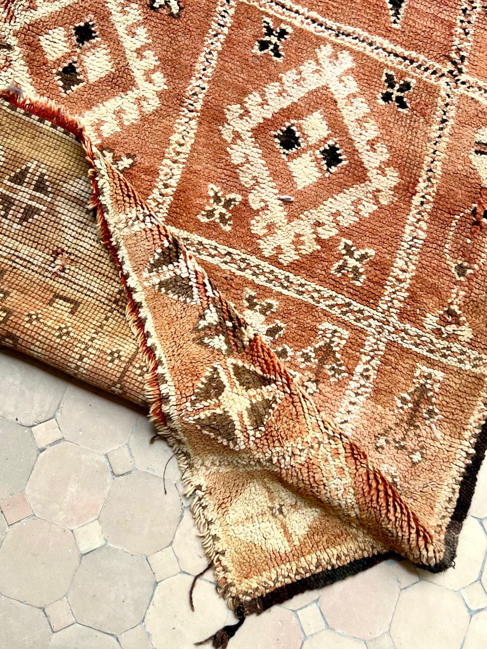 Moroccan Vintage Boujaad Rug 220x155cm