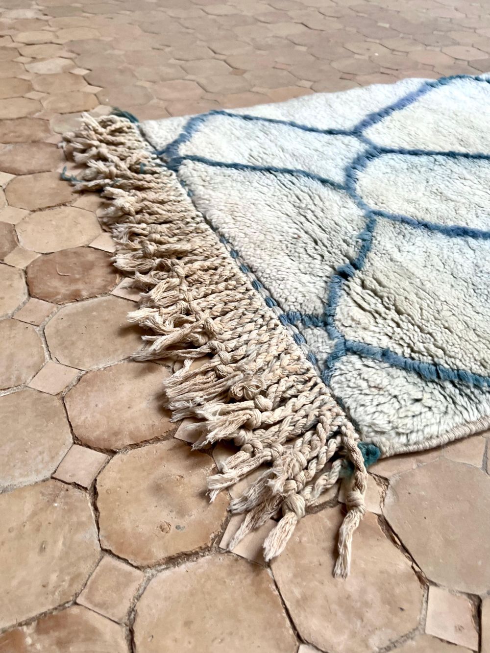 Marokkolainen Mrirt käytävämatto 300x70cm