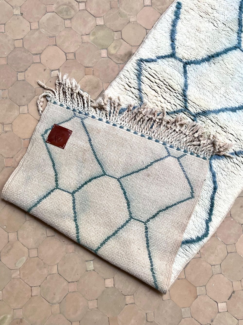 Marokkolainen Mrirt käytävämatto 300x70cm