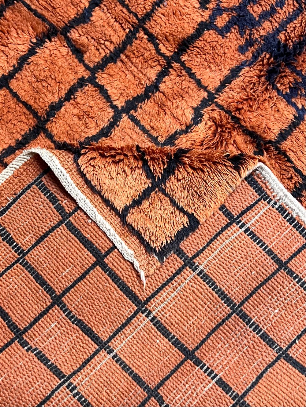 Marokkolainen Mrirt-matto 225x185cm