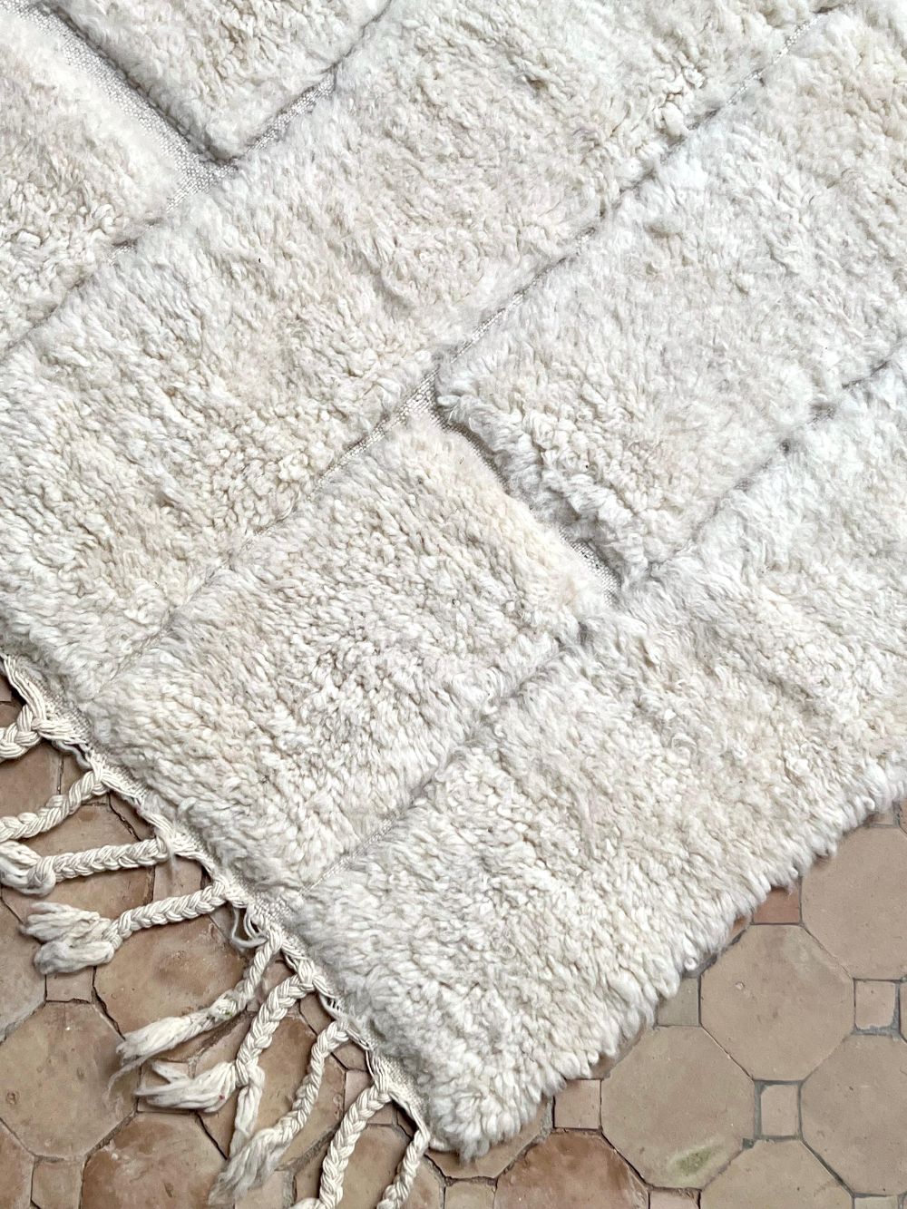 Moroccan Marmoucha runner Rug 310x105cm