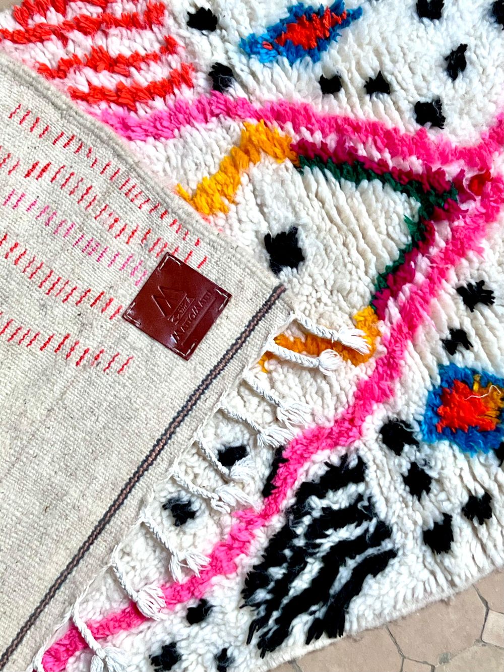 Marokkolainen Candy matto 155x75cm