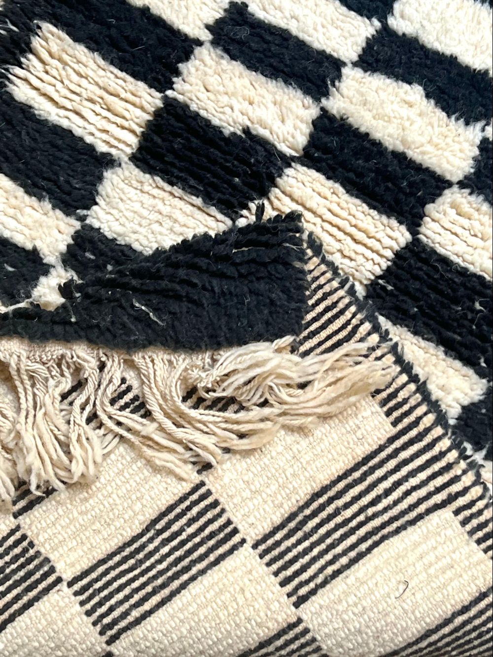 Marokkolainen ruudullinen matto 175x90cm