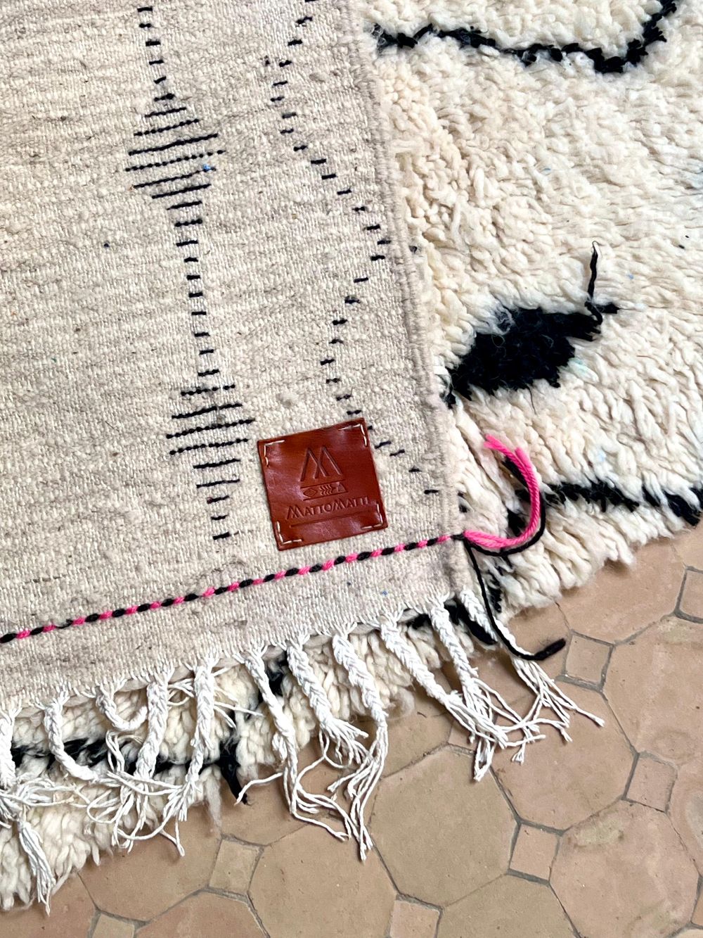 Moroccan Azilal Rug 140x90cm