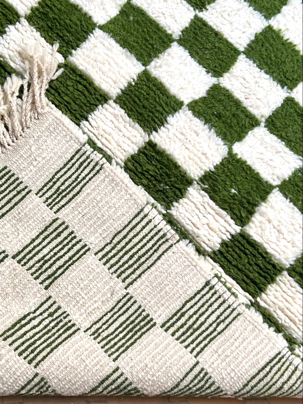 Moroccan Checkered Rug 155x105cm