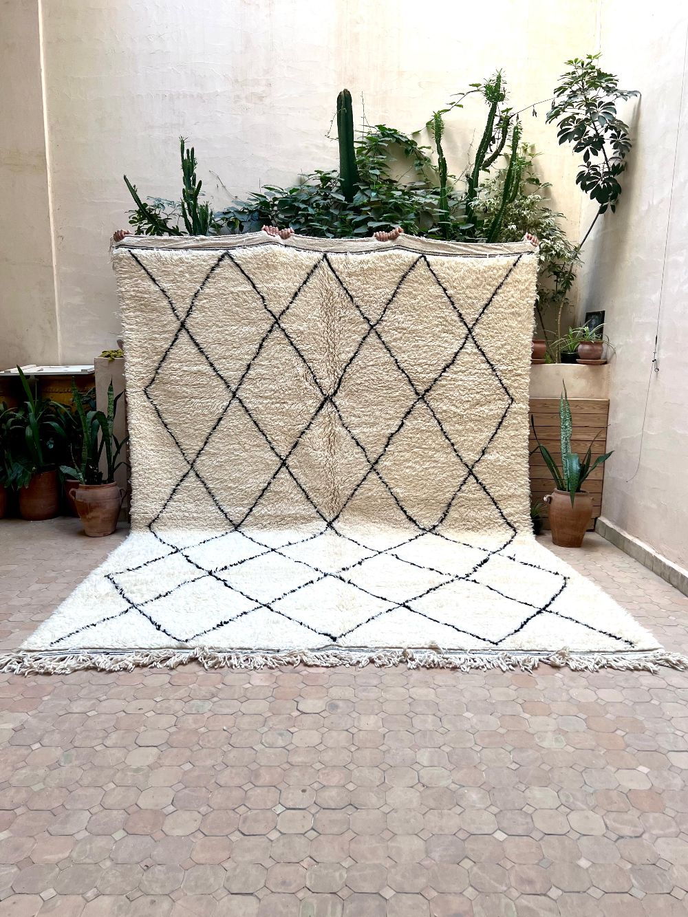 Marokkolainen Marmoucha matto 360x255cm