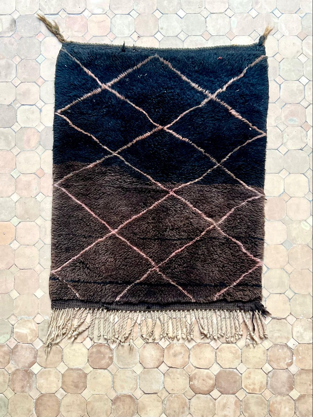 Marokkolainen Mrirt matto 110x85cm