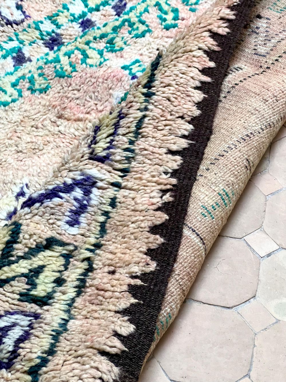 Marokkolainen vintage Boujaad matto 290x150cm