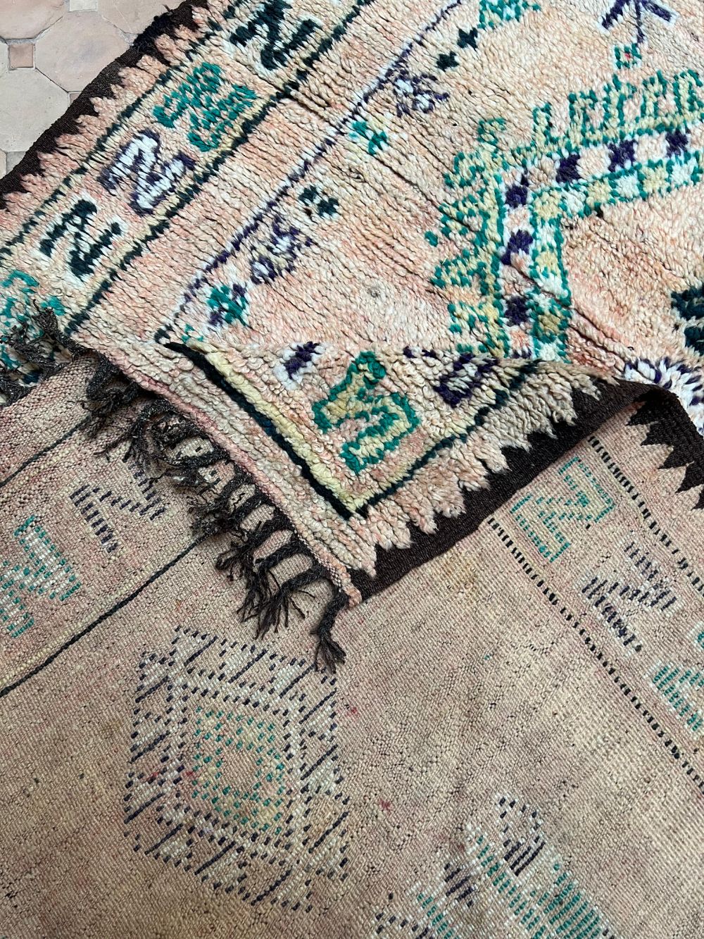 Marokkolainen vintage Boujaad matto 290x150cm