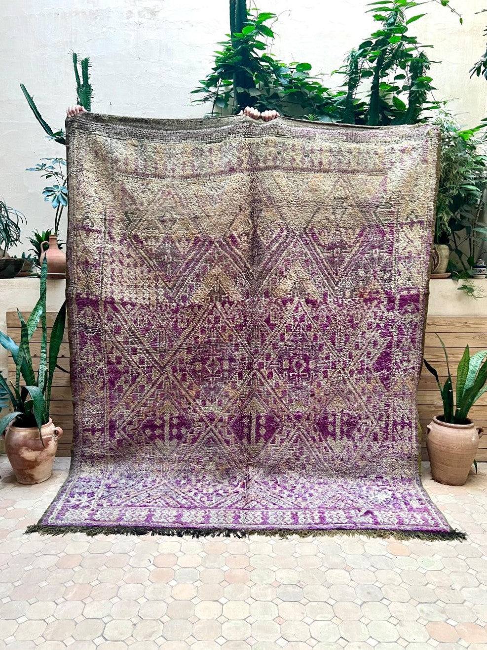 Marokkolainen vintage Zayane matto 245x180cm