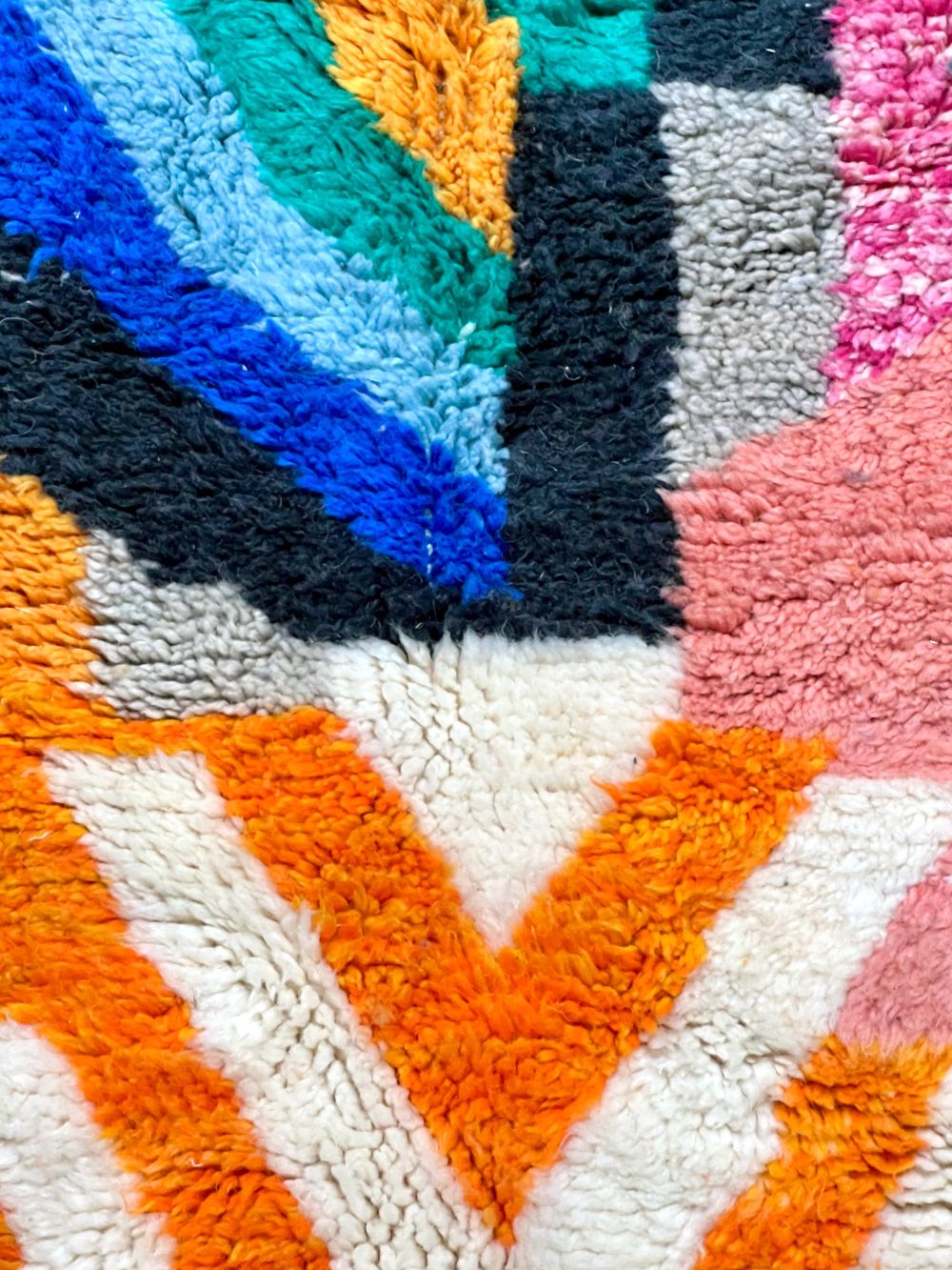 Marokkolainen Aurinko-matto 245x175cm