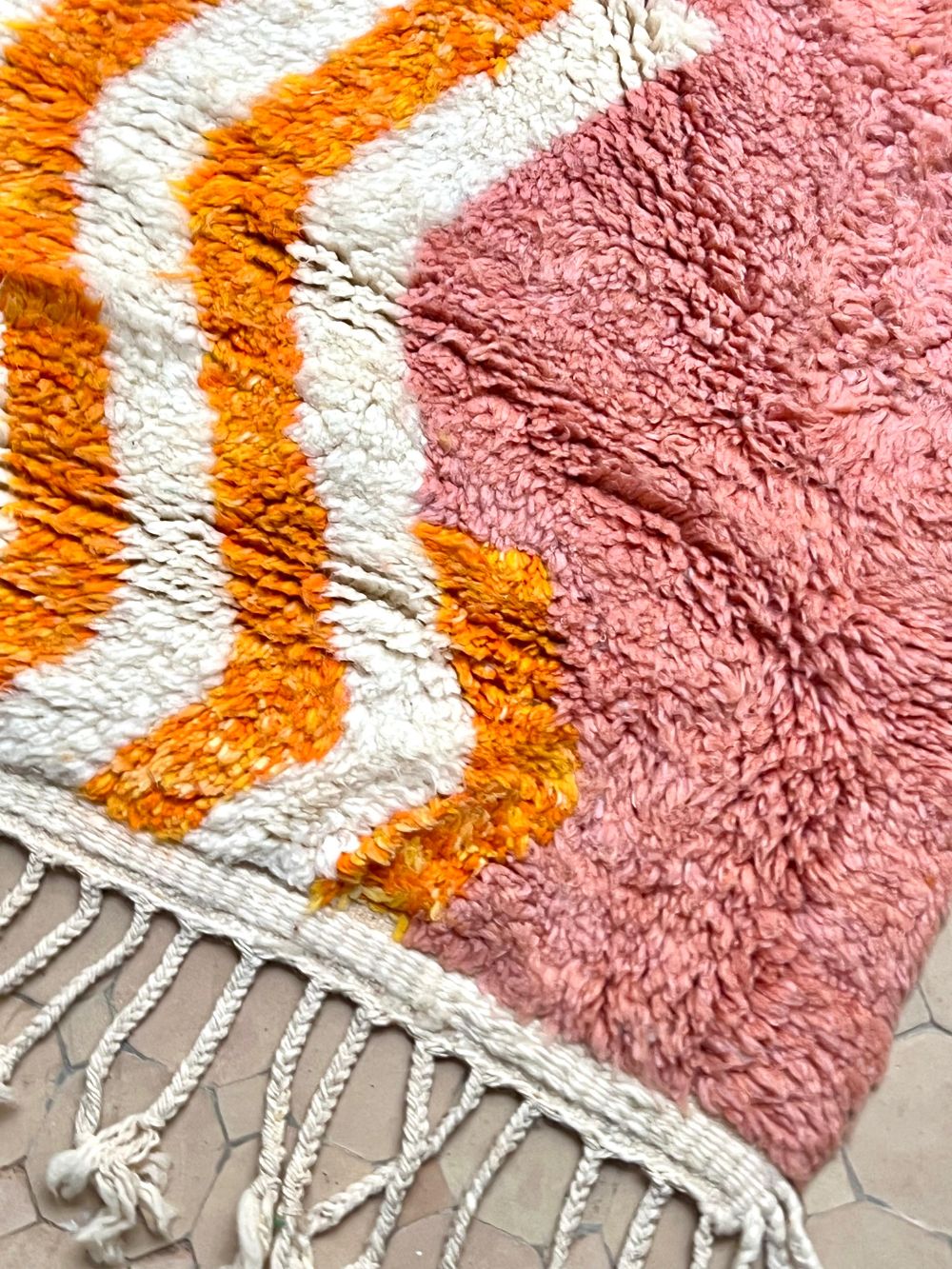 Marokkolainen Aurinko-matto 245x175cm