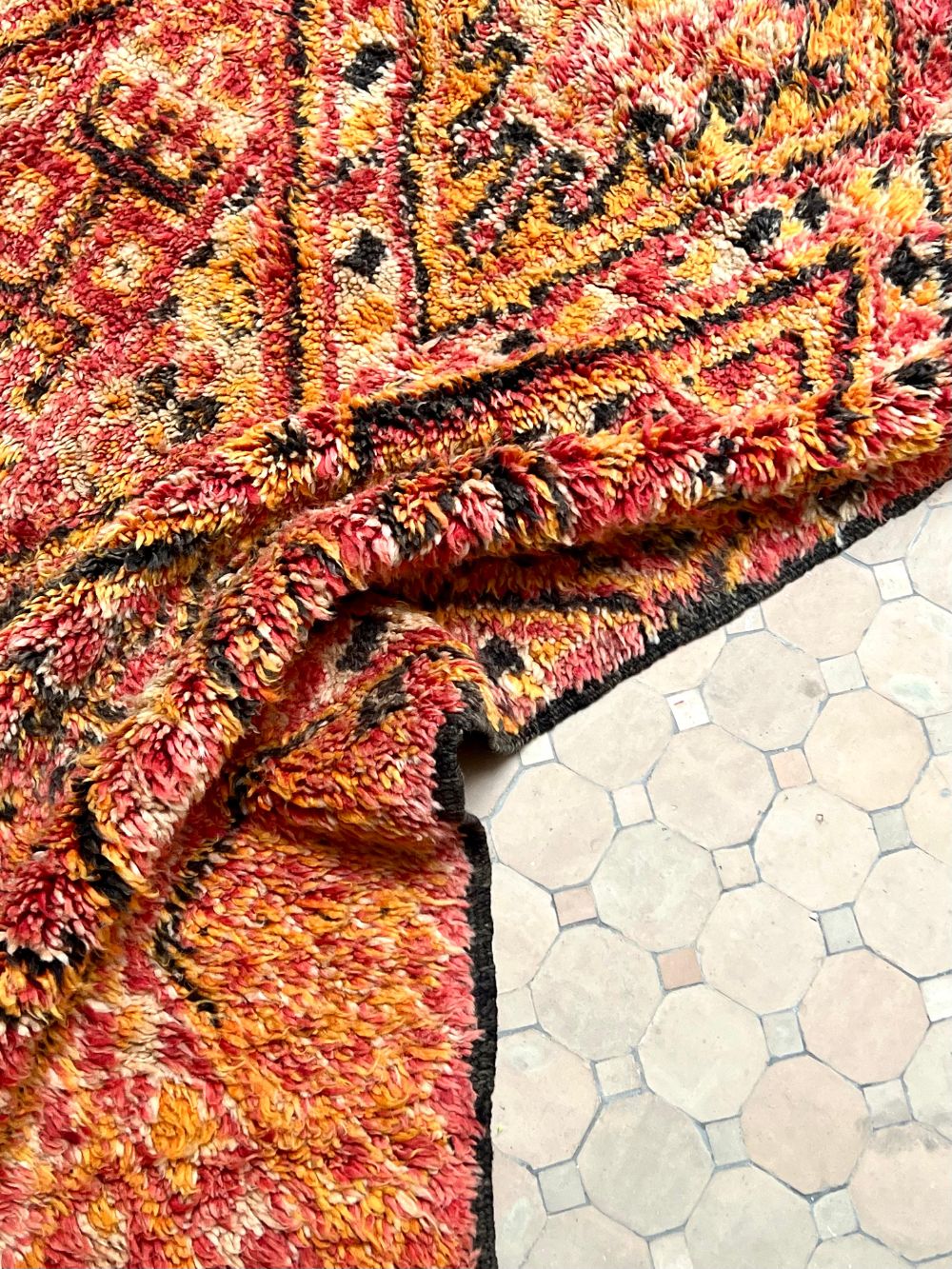 Marokkolainen vintage Beni M'Guild matto 295x210cm