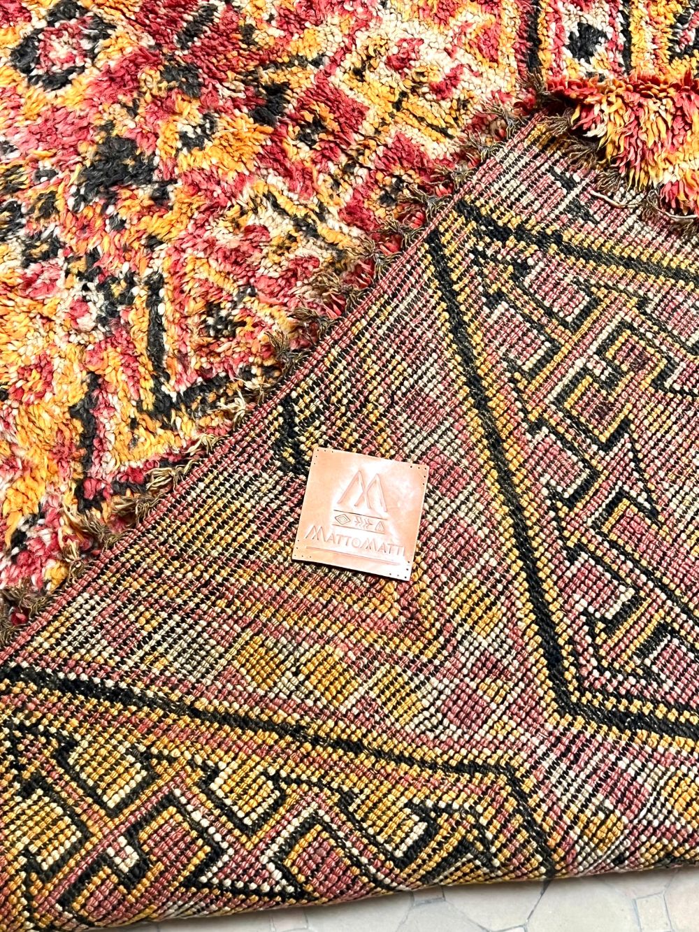 Marokkolainen vintage Beni M'Guild matto 295x210cm