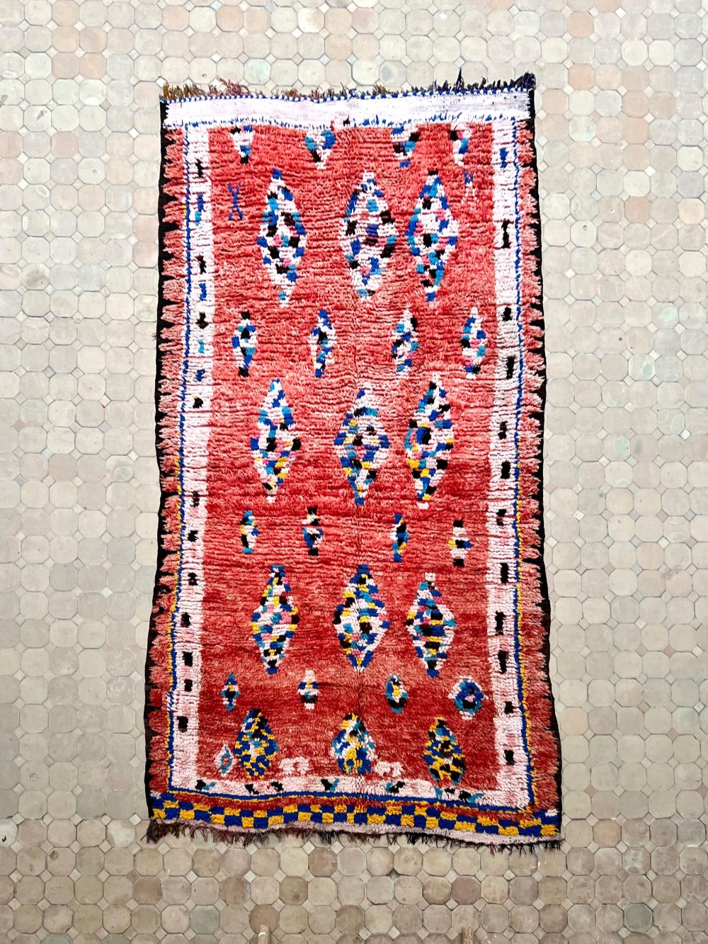 Marokkolainen vintage Boujaad matto 265x135cm