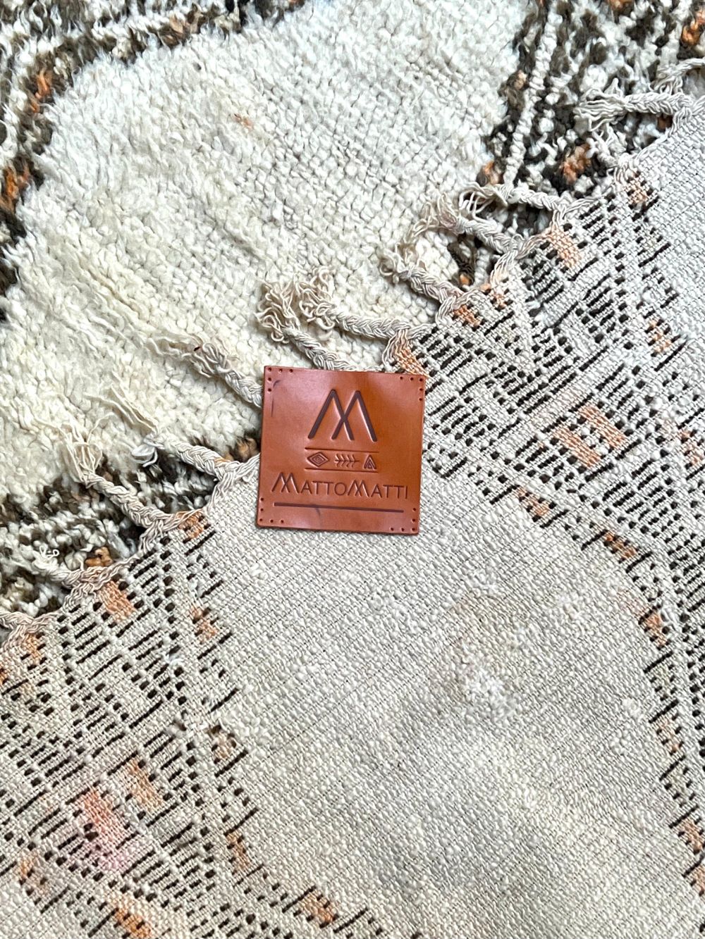 Marokkolainen vintage Marmoucha matto 245x200cm