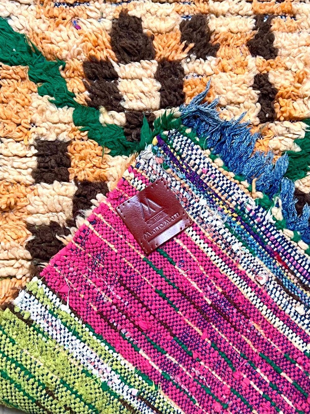 Marokkolainen vintage Boujaad matto 215x70cm