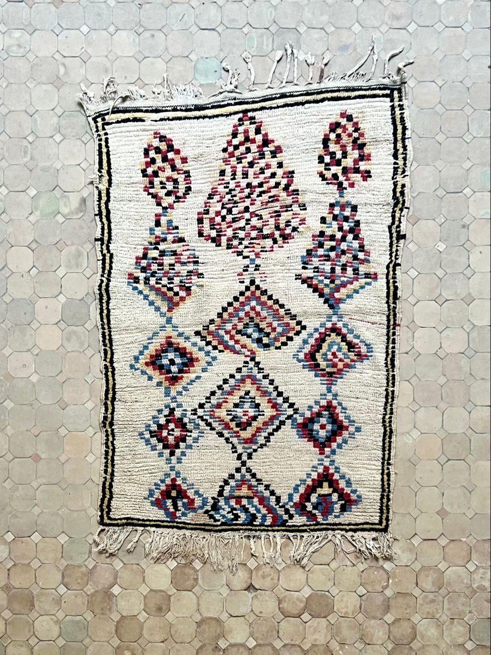 Moroccan Vintage Azilal Rug 160x110cm