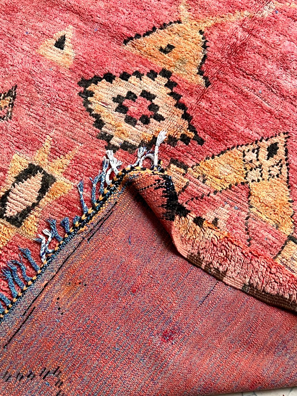 Marokkolainen vintage Boujaad matto 485x200cm