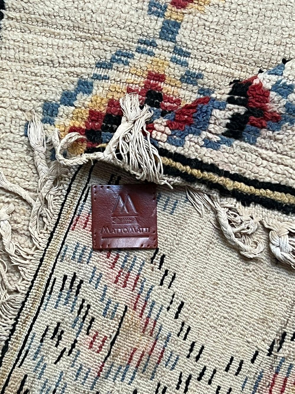 Marokkolainen vintage Azilal-matto 160x110cm