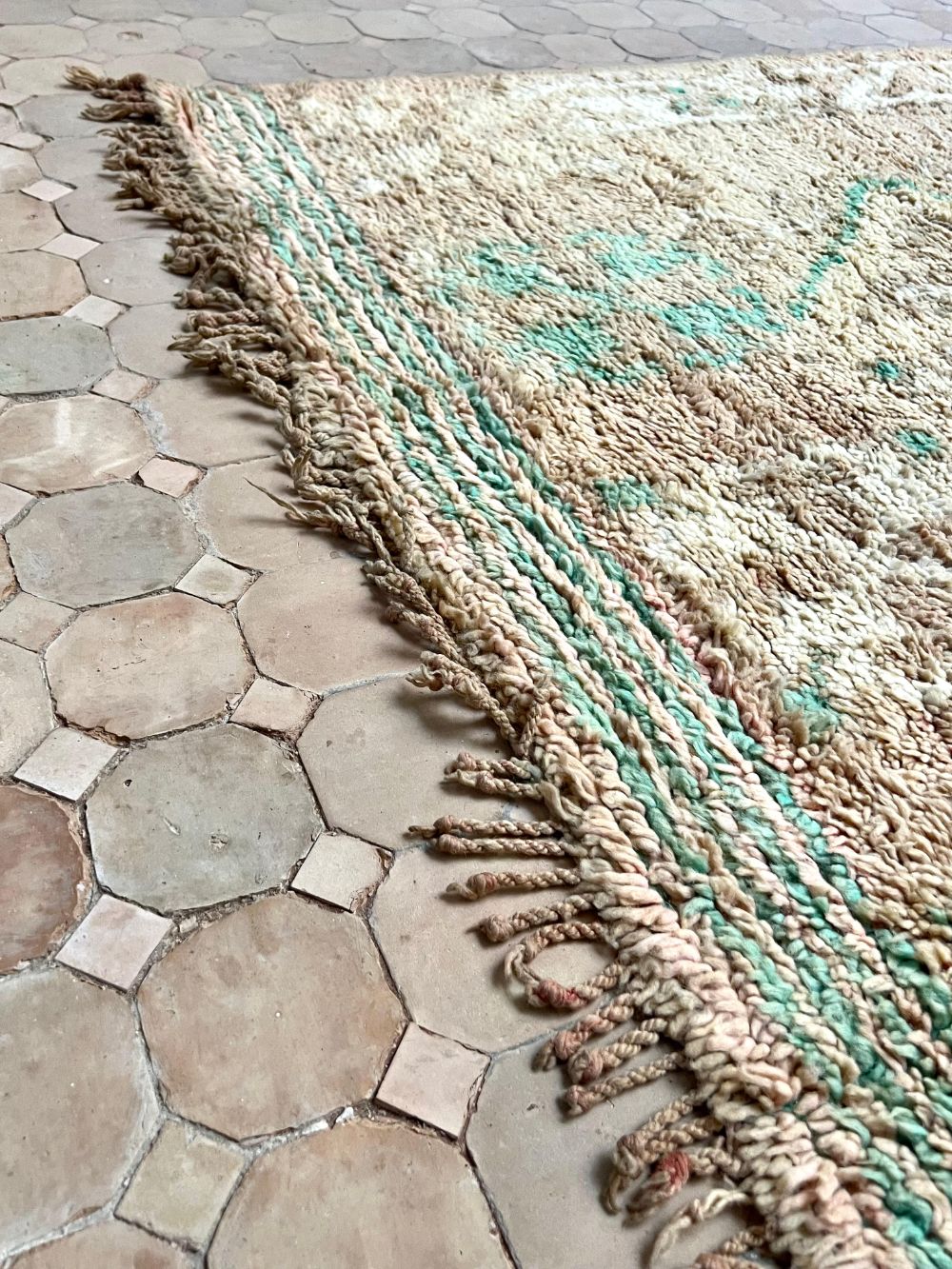 Marokkolainen vintage Boujaad matto 430x215cm