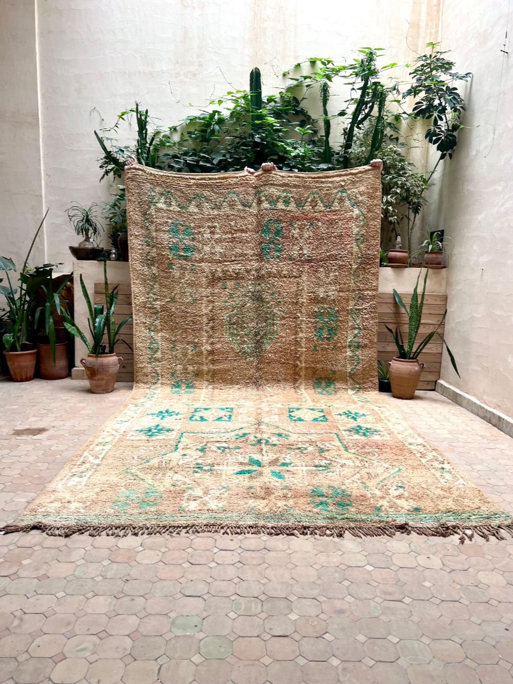 Moroccan Vintage Boujaad Rug 430x215cm
