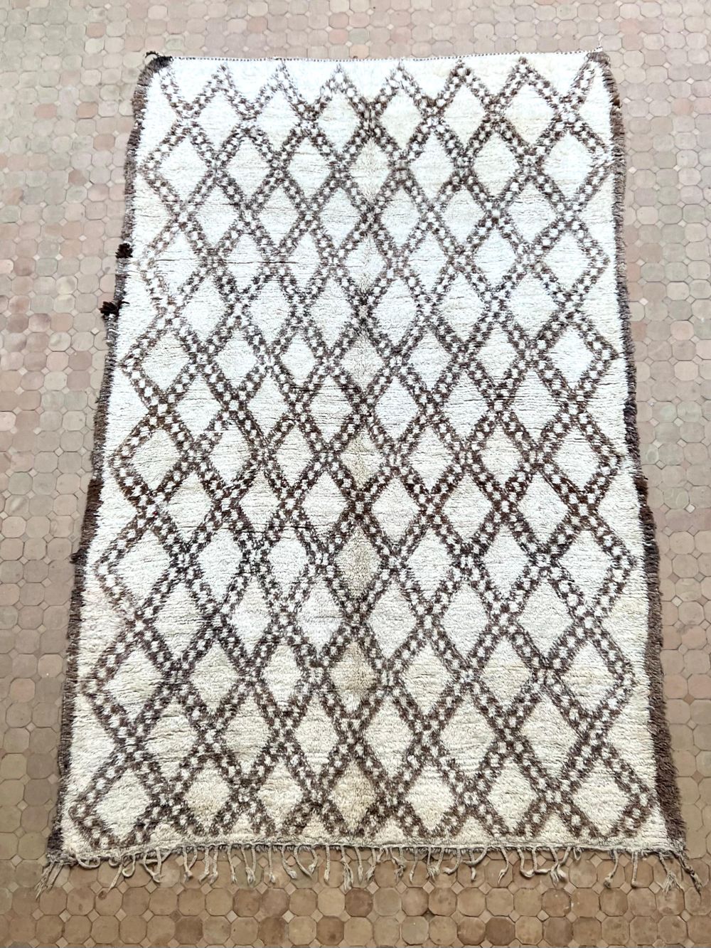 Moroccan Beni Ouarain Rug 370x220cm