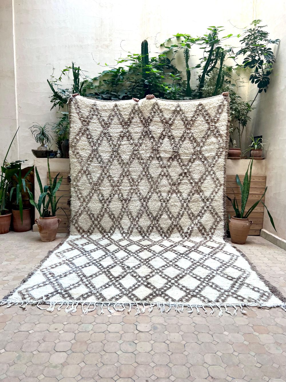 Moroccan Beni Ouarain Rug 370x220cm