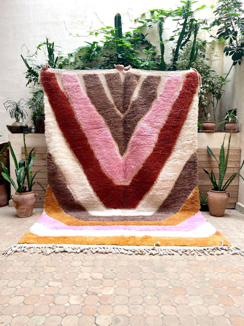 Order by Size: Moroccan Cookie Rug