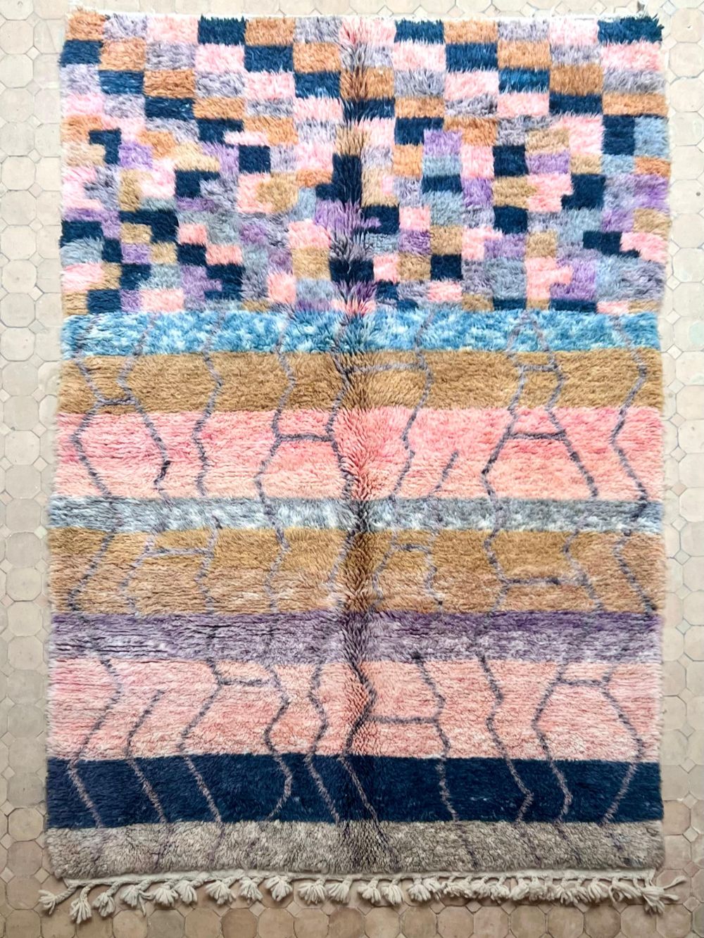 Moroccan Saghira Rug 245x165cm