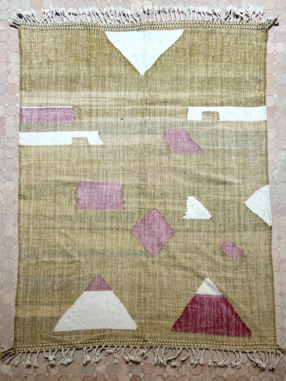 Moroccan Flatweave Rug 290x215cm