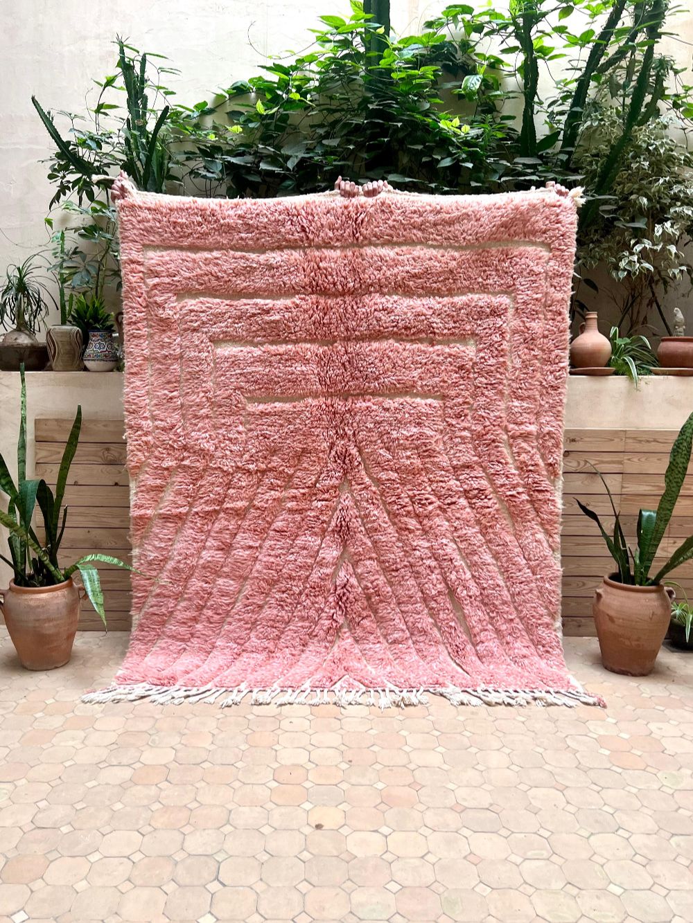 Moroccan Hattara Rug 195x165cm